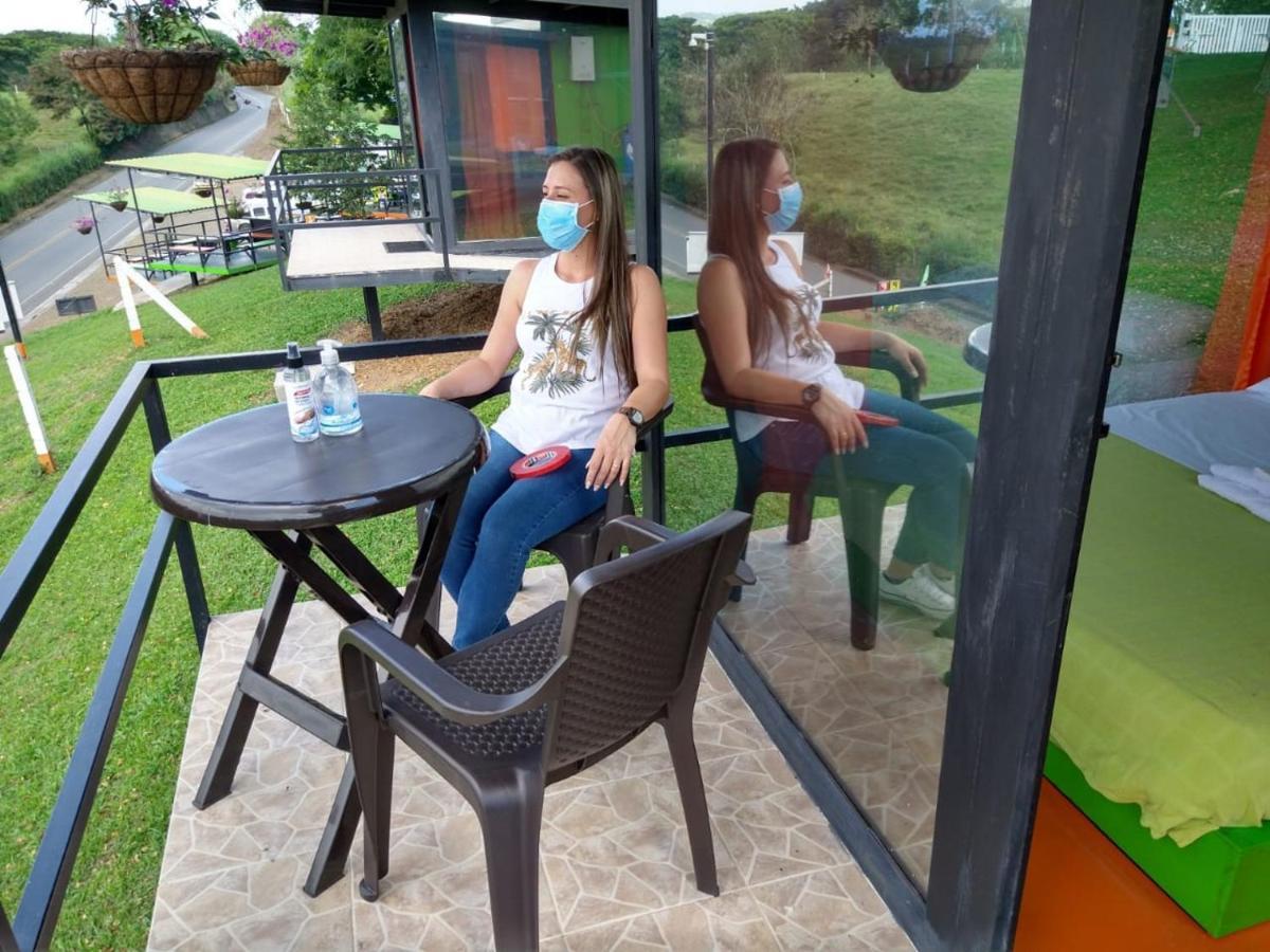 Glamping - Calochorno Hotel Alcalá Exterior foto